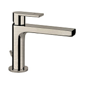 Gessi Via Manzoni Смеситель для раковины с донным клапаном однорычажный, цвет: finox brushed nickel 38601#149