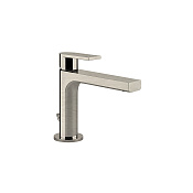 Gessi Via Manzoni Смеситель для раковины с донным клапаном однорычажный, цвет: finox brushed nickel 38602#149