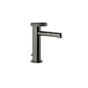 Gessi Anello Смеситель для раковины с донным клапаном однорычажный, цвет: black metal brushed PVD 63301#707