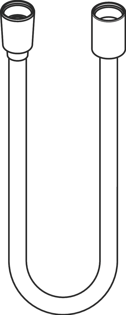 Hansgrohe Designflex Душевой шланг с текстильной оплеткой 125 см, цвет: хром 28220000