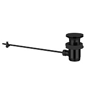 Gessi Technical Accessories Донный клапан для раковины на 1 1/4 c переливом, цвет: Matte Black 29263#299