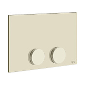 Gessi Anello Клавиша смыва для инсталяций Tece (TeceProfil, TeceBox), цвет: Brass Brushed PVD 54629#727