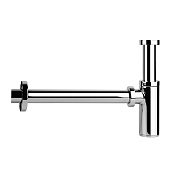 Gessi Technical Accessories Сифон для раковины, круглый, на 1 1/4, цвет: Chrome 01377#031