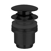 Gessi Technical Accessories Донный клапан для раковины Stop&Go на 1 1/4, цвет: Black XL 01420#299