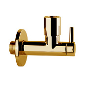 Gessi Rilievo Total Look Запорный кран-фильтр под раковину с подводом воды на 1/2, цвет: Gold CCP 01411#080