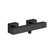 Gessi Rettangolo K Термостат для душа на 1 потребителя, цвет: matte black 19431#299