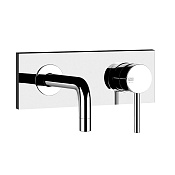 Gessi Emporio Via tortona Bнешняя часть для настенного смесителя с коротким изливом, без донного кла 44823#031