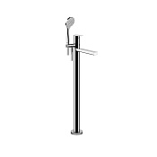 Gessi Emporio Via manzoni Смеситель для ванны, напольный, с душевой лейкой,  цвет: Chrome 24982#031