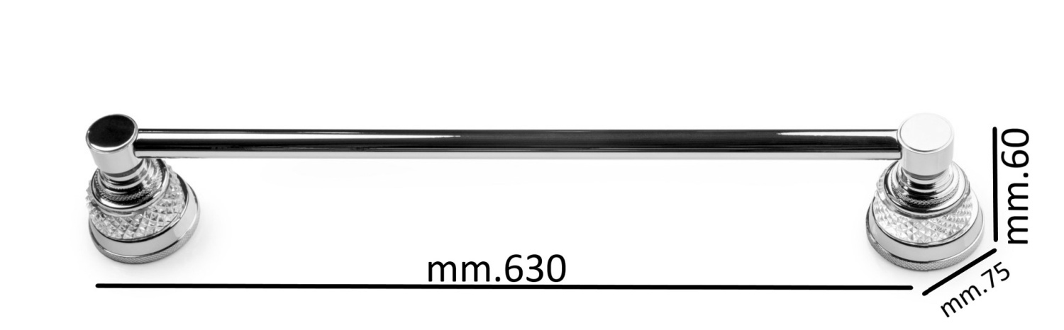 Boheme Aura Полотенцедержатель 63 см, подвесной, цвет: gold 10242-G