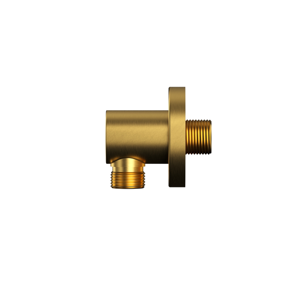 Whitecross Y Шланговое подключение для душа, латунь цвет: золото брашированное Y1008GLB