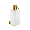 Colombo Design Look Дозатор для жидкого мыла подвесной, стеклянная колба, цвет: matt gold B9316.OM-VAN