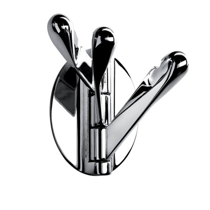 Colombo Design Luna CB17 Крючок, подвесной, тройной, цвет: chrome BCB17.CR5