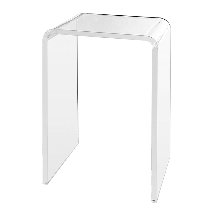 Colombo Design Hotel Collection Сиденье пластиковое, напольное, 33х28х47h см, цвет: nransparent B9977.TR