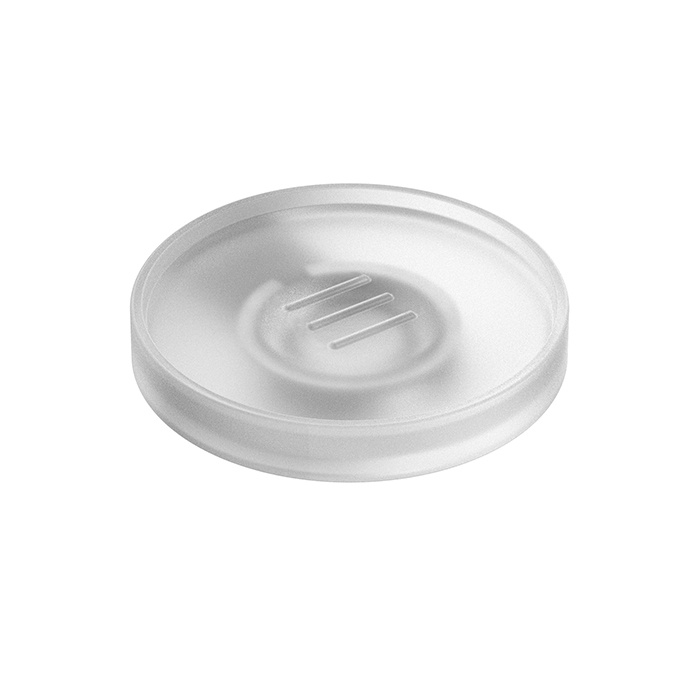 Colombo Design Mini Мыльница подвесная со стеклянной чашей, латунь, цвет: matt gold B4001.OM-VAN