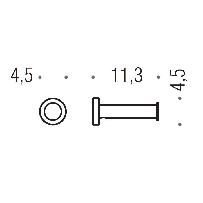 Colombo Design Plus Держатель туалетной бумаги, подвесной, цвет: vintage W4992.VL
