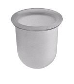 Colombo Design Luna Стакан для ванной запасной, матовое стекло, цвет: white B0152-VAN