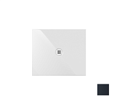 GSI Pura H2 Душевой поддон керамический 80x70x2h см, цвет: ardesia opaco 46080726