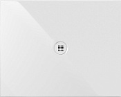 GSI Pura H2 Душевой поддон керамический 100x80x2h см, цвет: белый матовый 46100809