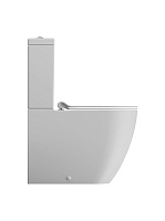 GSI Pura Чаша унитаза моноблок безободковый, смыв swirlflush, цвет: белый матовый 880609