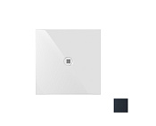 GSI Pura H2 Душевой поддон керамический 80x80x2h см, цвет: ardesia opaco 46080826