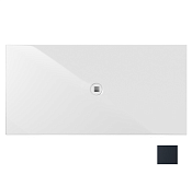 GSI Pura H2 Душевой поддон керамический 160x80x2,4h см, цвет: ardesia opaco 46160826