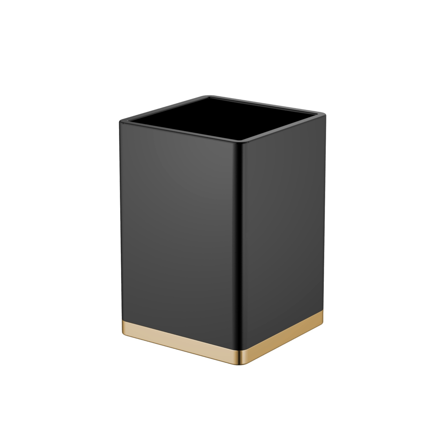 Boheme Стакан для зубных щеток настольный, латунный, цвет: black/gold 10961-B-G