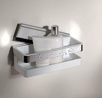 Keuco Universal Стеклоочиститель от полочки для душа, цвет: белый 19959 000151