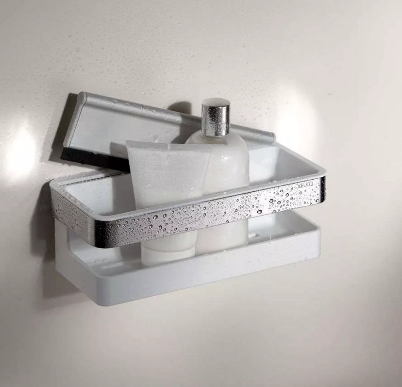 Keuco Universal Стеклоочиститель от полочки для душа, цвет: темно-серый 19959 000137