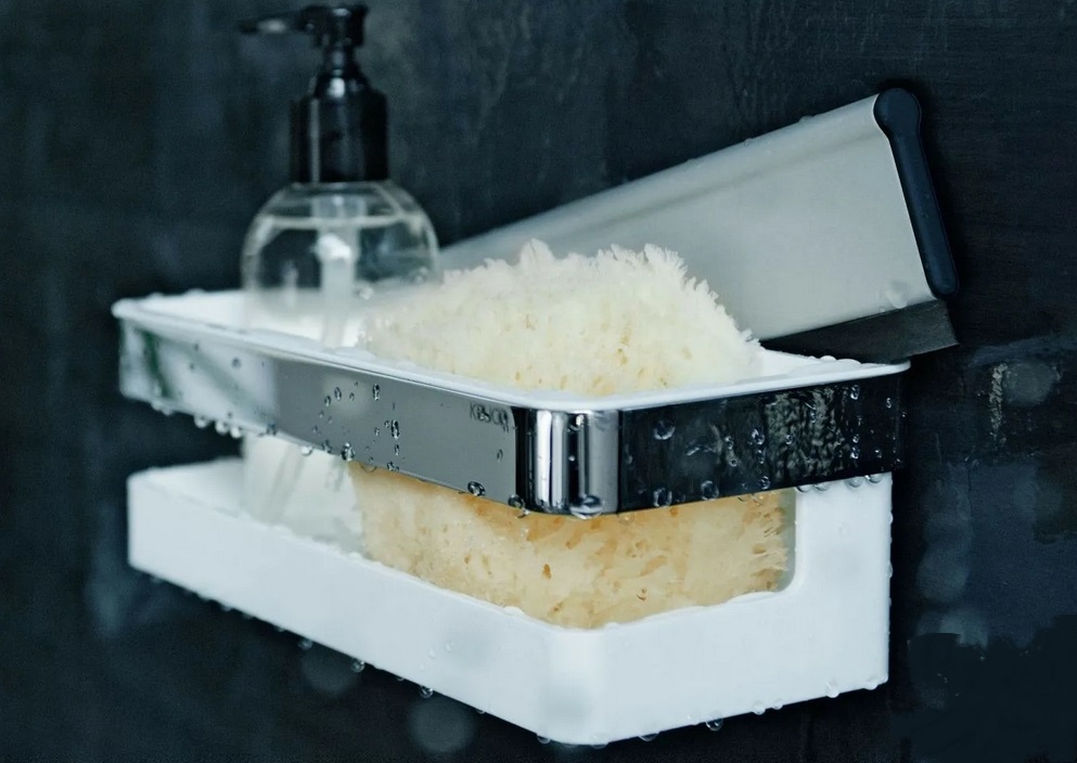 Keuco Universal Стеклоочиститель от полочки для душа, цвет: темно-серый 19959 000137