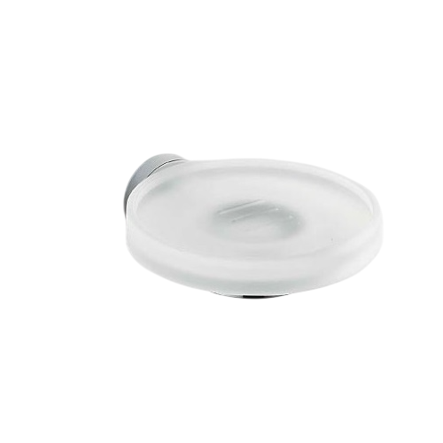 Colombo Design Nordic Мыльница, стеклянная чаша, запасная, цвет: chrome B5251