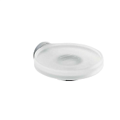 Colombo Design Nordic Мыльница, стеклянная чаша, запасная, цвет: chrome B5251