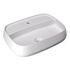 Alice Nur Раковина чаша 60х45х14h см, без перелива, цвет: белый матовый 33210109