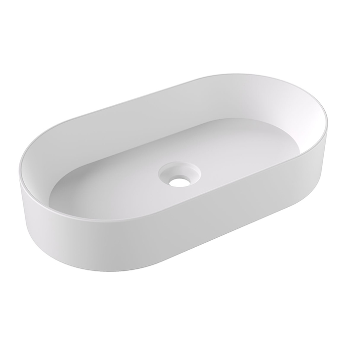 Alice Spy Раковина чаша 65х35х12h см, без перелива, цвет: белый матовый 34240109
