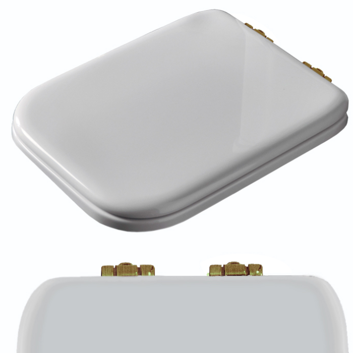 Kerasan Waldorf Комплект шарниров для крышки-унитаза, микролифт, цвет: Bronzo R108A17