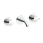 Almar Round Смеситель для раковины, внешняя часть, излив 13,5 см, цвет: chrome E210055.CR