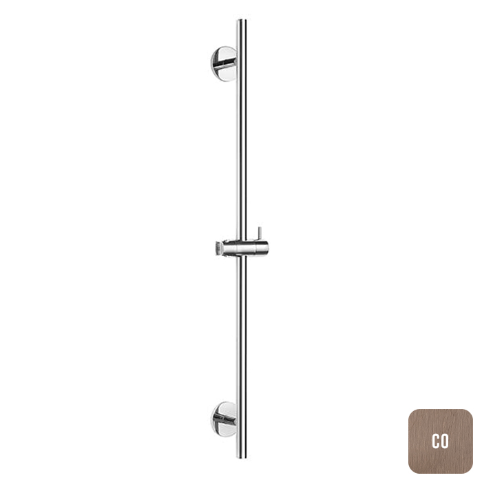 Almar Round Душевая штанга 100 см с держателем для лейки, цвет: brushed copper E087075.CO