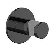 Almar Round Держатель душевой лейки на стену из латуни, цвет: matt black E120012.MB