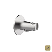 Almar Round Шланговое подключение для лейки с держателем, цвет: brushed high brass E095032.HB316
