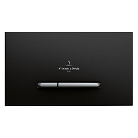 Villeroy & Boch Панель смыва унитаза, цвет: черный матовый 922169AN
