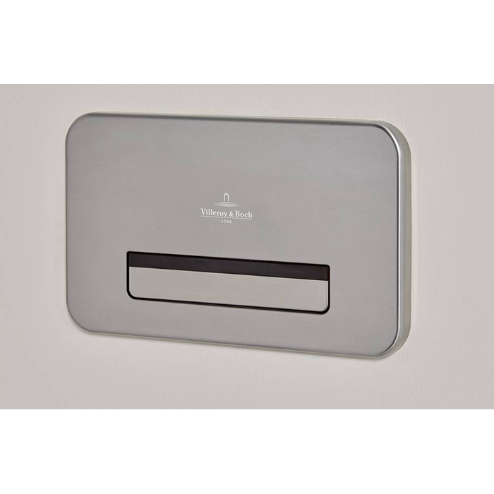 Villeroy & Boch Viconnect Панель смыва для унитаза, цвет: нержавеющая сталь 922311LC