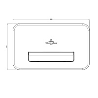 Villeroy & Boch Viconnect Панель смыва для унитаза, цвет: нержавеющая сталь 922311LC