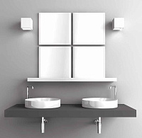 Kerasan Cento Раковина чаша d35x18h см, без перелива, цвет: Bianco 355801