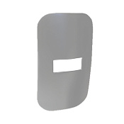 Kerasan Artwork Металлическая пластина закрывающая отверстие для раковины MOLOCO, цвет: Bianco matt 756830