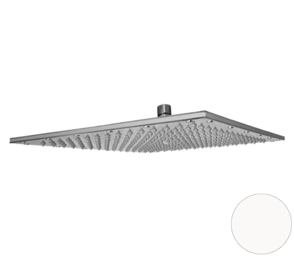 Remer Верхний душ 35x35 см, 1 режим, без кронштейна, цвет: bianco opaco 359SSXLBO