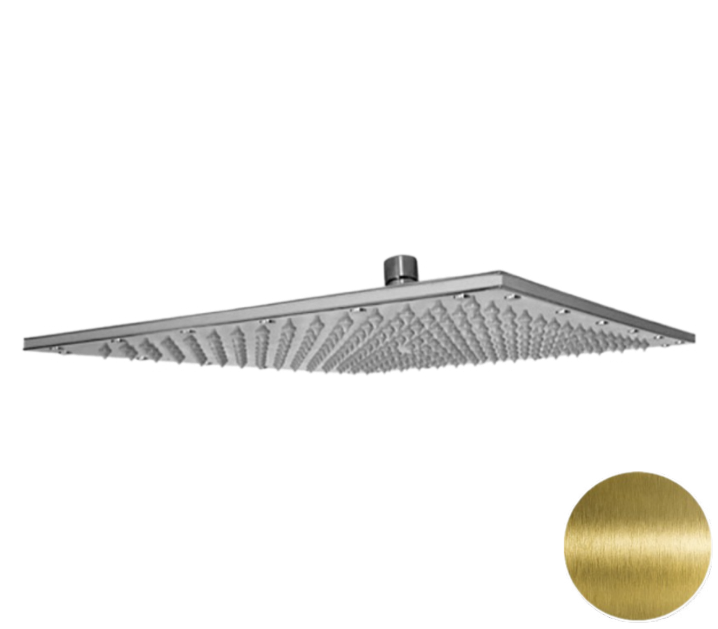 Remer Верхний душ 35x35 см, 1 режим, без кронштейна, цвет: vecchio ottone 359SSXLVOX