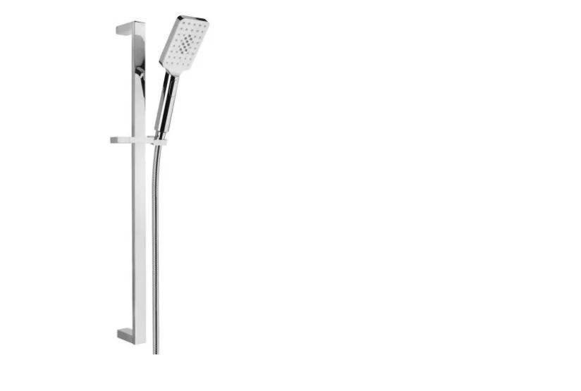 Paini Ravenna Душевой гарнитур: душевая лейка 3 вида струи, штанга 70 см, шланг 150 см, цвет: хром RVCR121