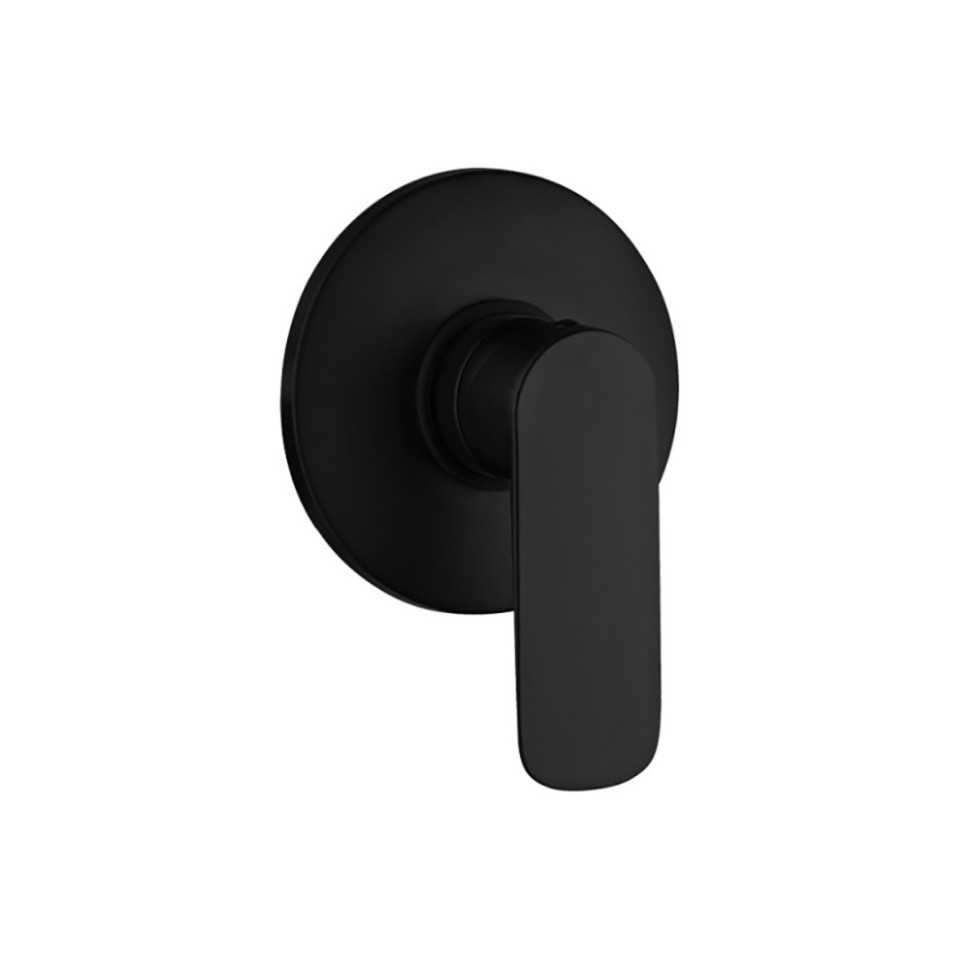 Paini Nove Cмеситель для душа встраиваемый, с внутренней частью, цвет: черный матовый 09YO690