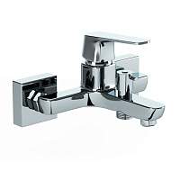 Paini Bari Смеситель для ванны, на 2 отверстия, излив 15,8 см, цвет: хром RTCR111