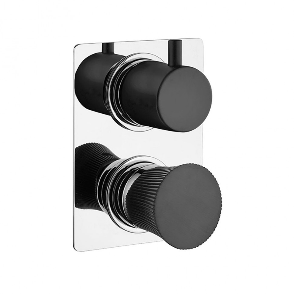 Paini Domus Смеситель для ванны встраиваемый на 2 потребителя, с внутренней частью, цвет: хром 18CR691PZ