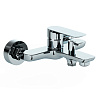Paini Garda Смеситель для ванны, на 2 отверстия, излив 17,3 см, цвет: хром 76CR111